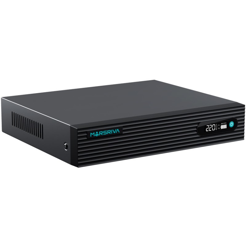 ДБЖ Marsriva DC Router UPS KP7 Pro 11xDC+USB+Gigabit PoE 9-12V 100W 24000Ah (76,8Wh) LiFePO4 (KP7Pro_MARSRIVA)