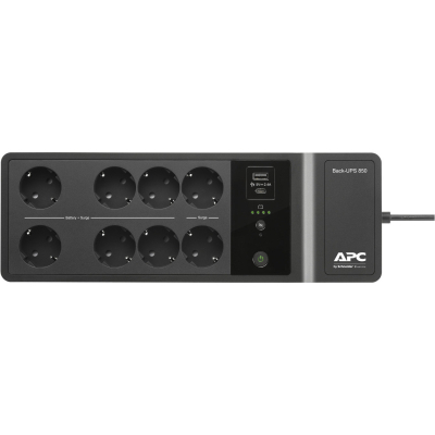 Джерело безперебійного живлення APC Back-UPS 850VA, 230V, USB Type-C and A charging ports (BE850G2-GR)