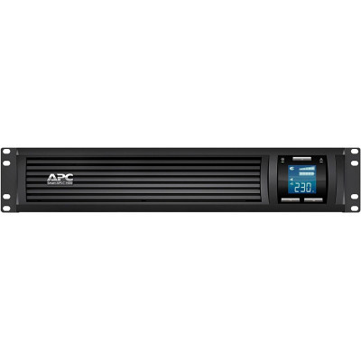 Джерело безперебійного живлення  APC Smart-UPS C 1500VA LCD RM 2U 230V with SmartConnect (SMC1500I-2UC)
