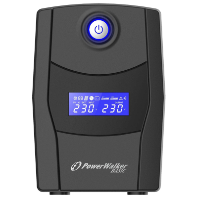 Пристрій безперебійного живлення PowerWalker Basic VI 800 STL (10121073)