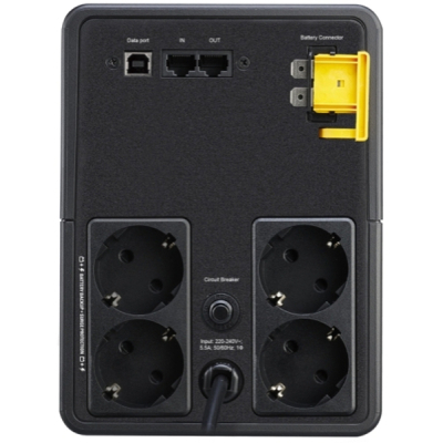 Джерело безперебійного живлення APC Back-UPS 1600VA, 230V, AVR, Schuko Sockets (BX1600MI-GR)