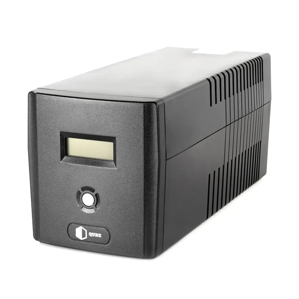 ДБЖ (UPS) лінійно - інтерактивний Qube DG 1050, 1050VA/600W, LCD, 4 x Schuko, RJ-45, USB (QBDG1050) (1739994)