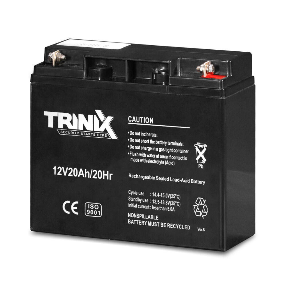 Акумуляторна батарея 12В 20Аг Trinix 12V20Ah/20Hr Super Charge AGM свинцево-кислотна (1573005)