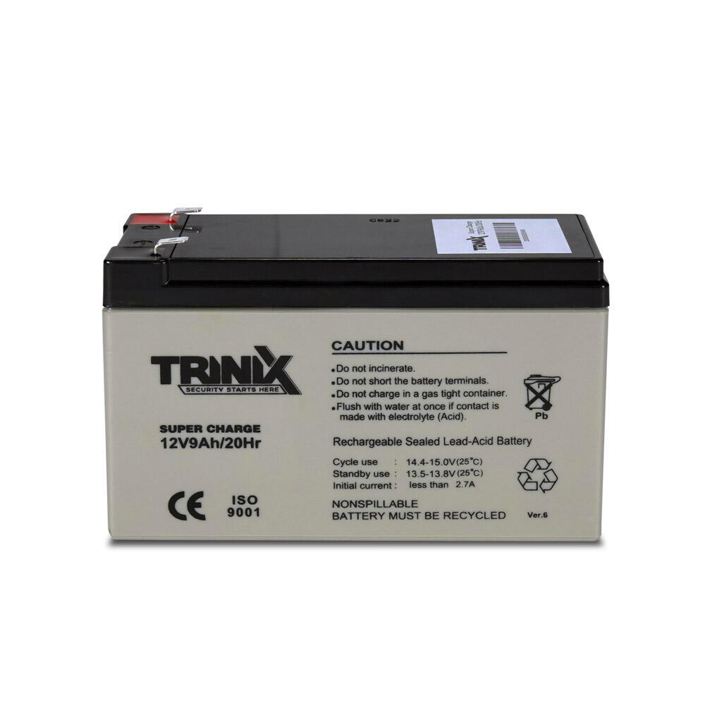Trinix 12V9Ah/20Hr Super Charge AGM Акумуляторна батарея 12В 9Аг свинцево-кислотна (1573021)