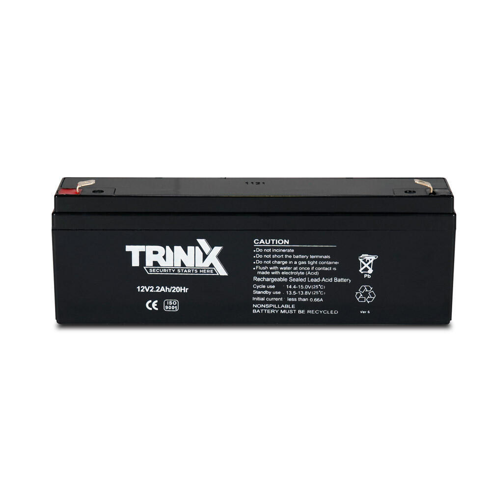 Акумуляторна батарея 12В 2.2Аг Trinix 12V2.2Ah/20Hr AGM свинцево-кислотна (1573022)