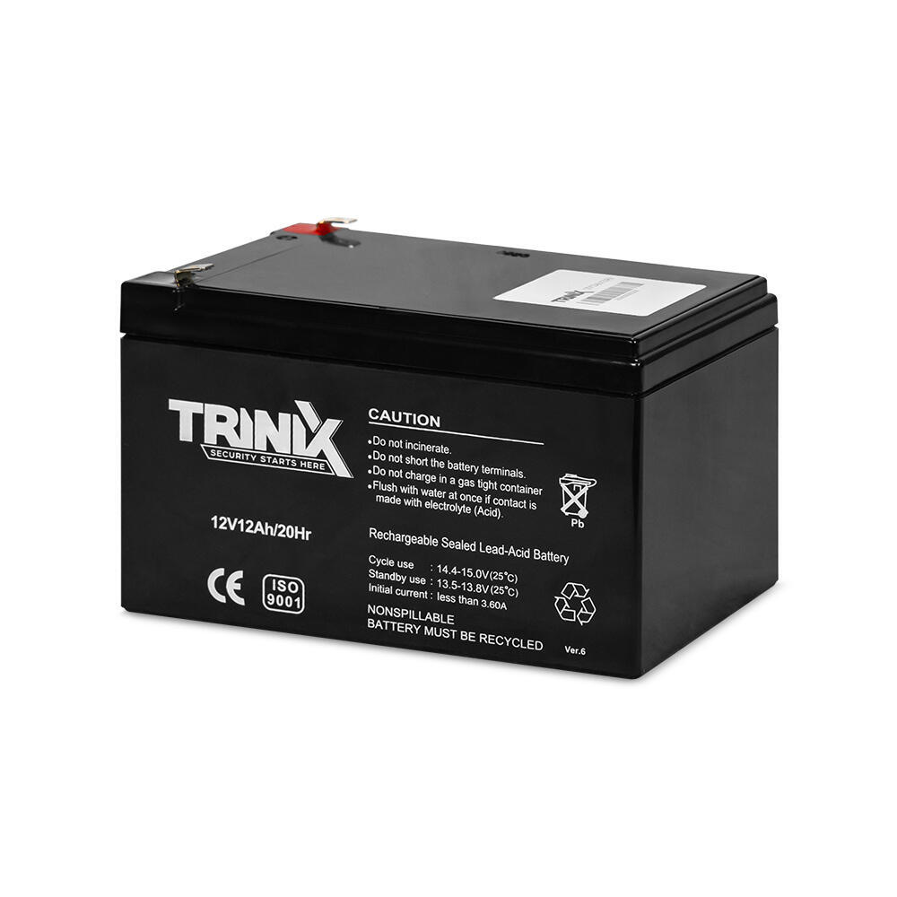 Акумуляторна батарея 12В 12Аг Trinix 12V12Ah/20Hr AGM свинцево-кислотна (1573025)