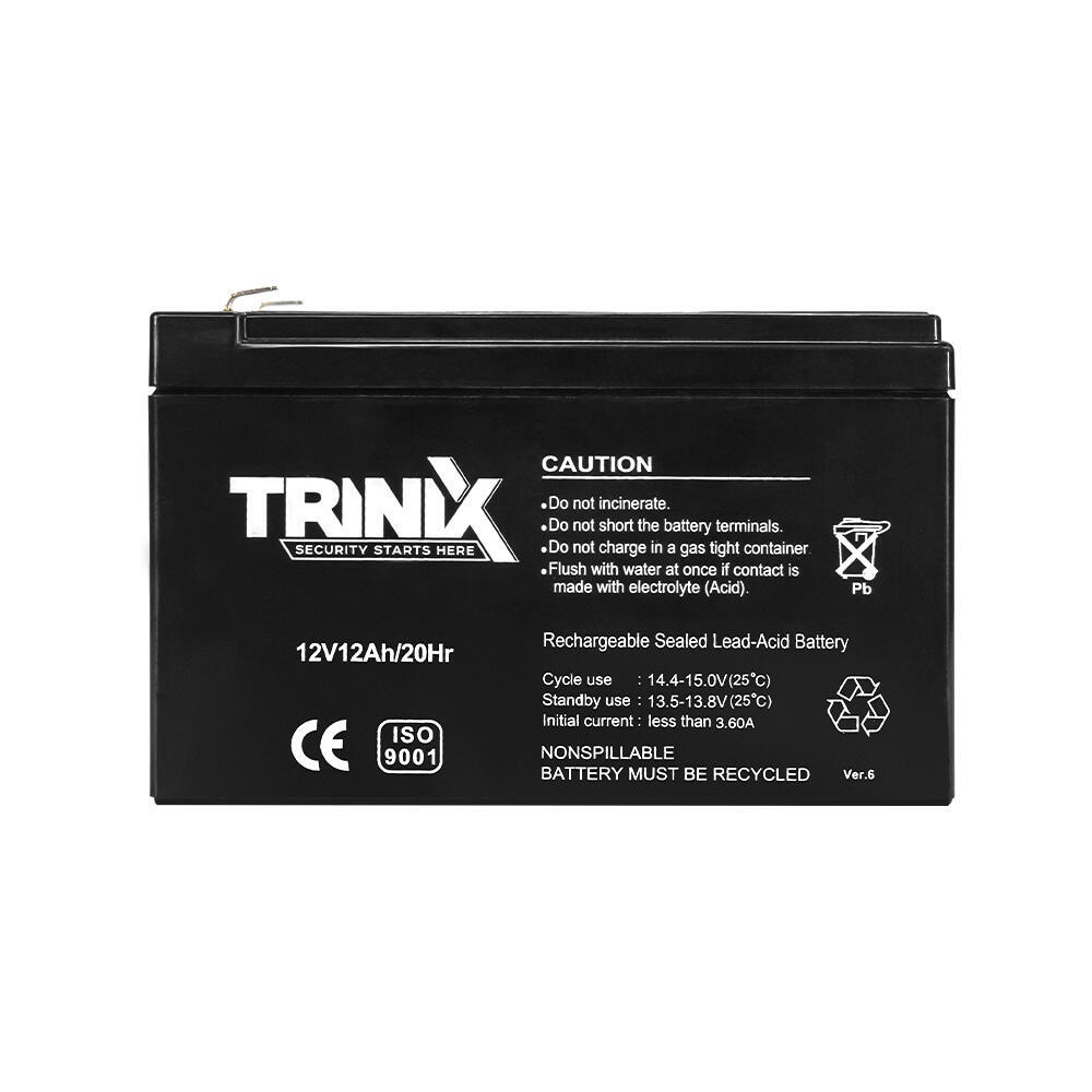 Акумуляторна батарея 12В 12Аг Trinix 12V12Ah/20Hr AGM свинцево-кислотна (1573025)