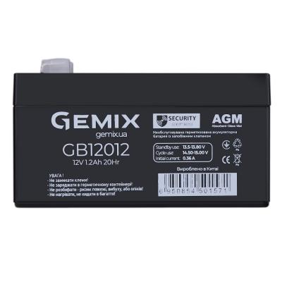 Батарея до ДБЖ Gemix GB 12В 1.2 Ач (GB12012) (1151588)