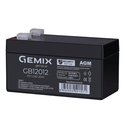 Батарея до ДБЖ Gemix GB 12В 1.2 Ач (GB12012) (1151588)