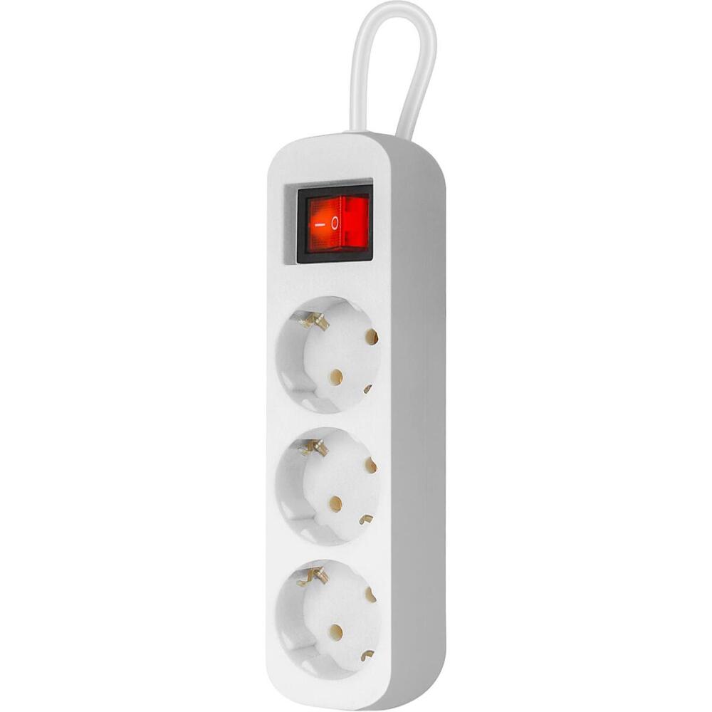 Power filtr 3.0м Defender S330, 3 розетки, з заземленням (992340) (1666312)