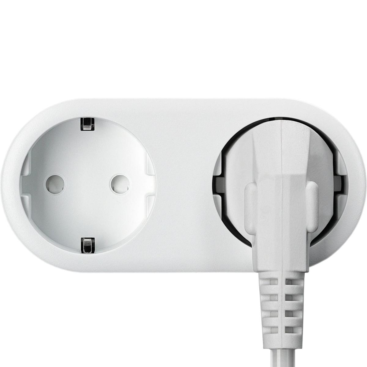 Power filtr 1.8м Defender ES1.8, 5 розеток, білий (994810)