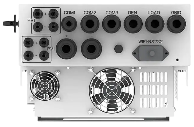 Гібридний інвертор DEYE SUN-8K-SG05LP1-EU 8KW 48V 2 MPPT Wi-Fi 220V Однофазний