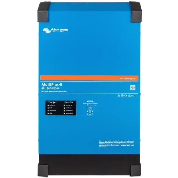 Інвертор (VictronEnergy MultiPlus-II 48/5000/70-50 однофазний чиста синусоїда)