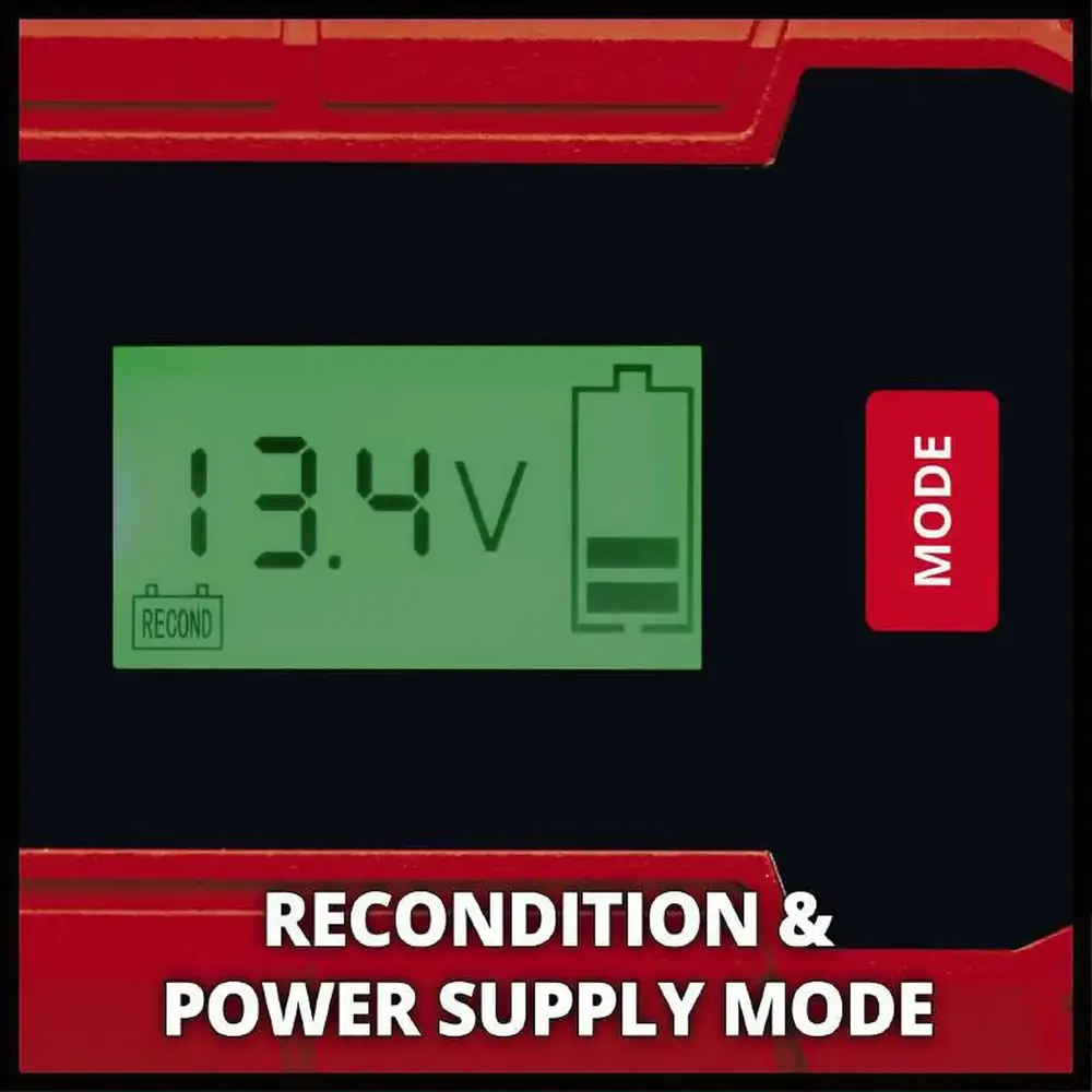 Зарядний пристрій Einhell CE-BC 4 M, 12В, 3-120А 183;год, макс 4А, мікропроц контроль (1002225)