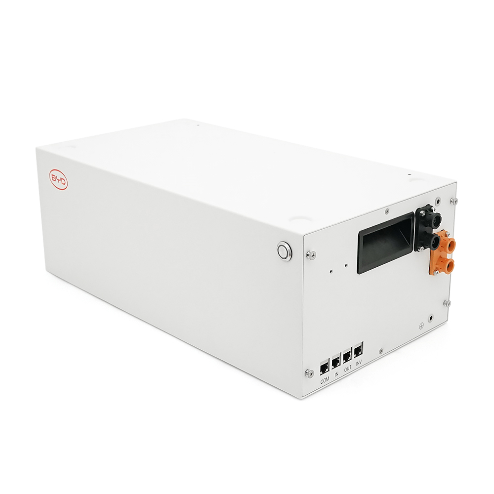 Акумуляторна батарея BYD BATTERY-BOX LV5.0+ LiFePO4 51.2V100Аh 5.12kWh 100A CAN/RS485 195x625x285  45kg