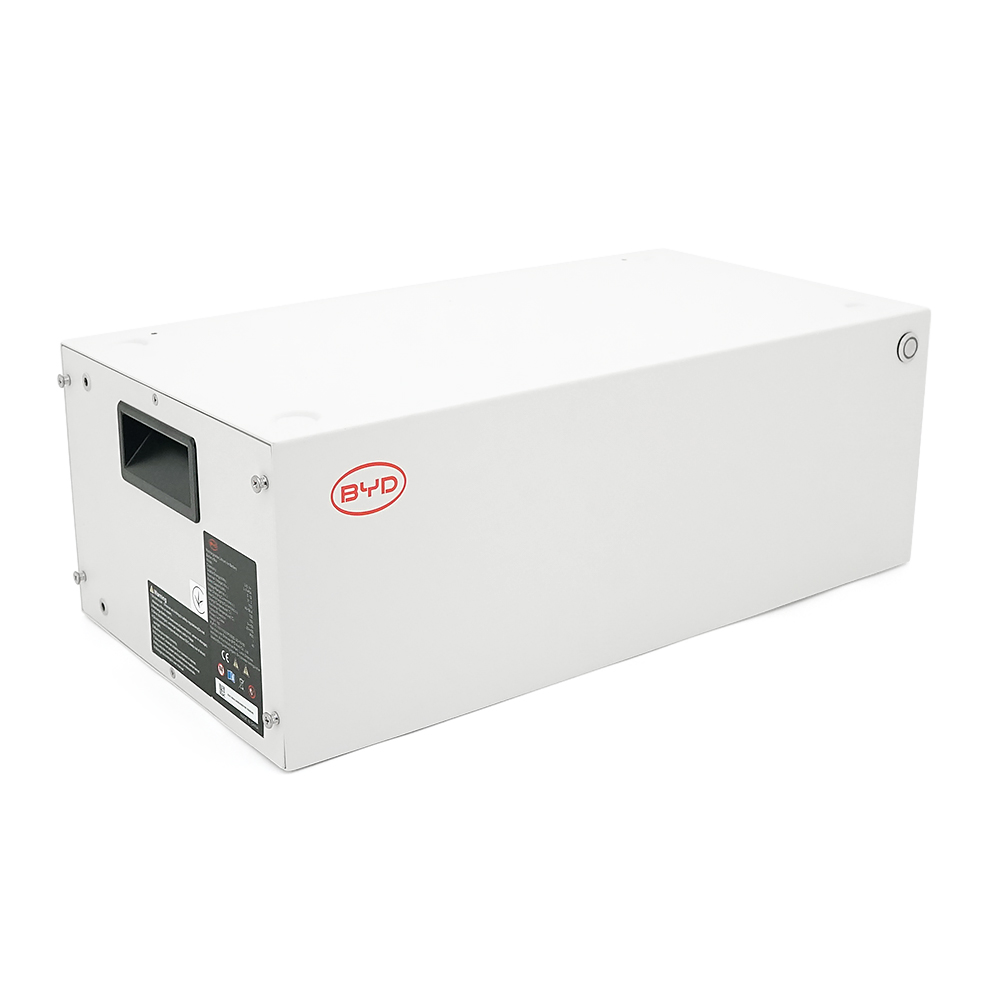 Акумуляторна батарея BYD BATTERY-BOX LV5.0+ LiFePO4 51.2V100Аh 5.12kWh 100A CAN/RS485 195x625x285  45kg