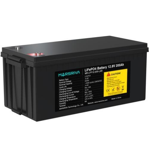 Батарея LiFePo4 Marsriva 12.8V 200Ah V3 (MR-LFP12-200-LAR V3)