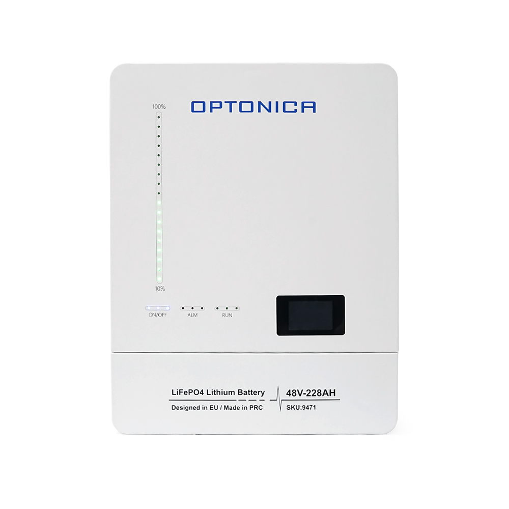 Аккумуляторна батарея Optonica LiFePO4 Battery 48V 228Ah , 10944Wh 15S (100/150A),500*230*650mm, 88kg (1782258)