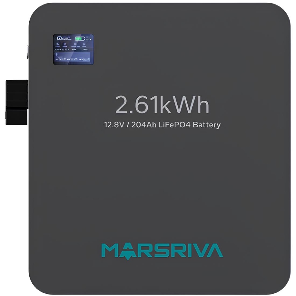 Батарея LiFePo4 Marsriva 12.8V 204Ah 2.61kWh (MR-LFP12-200-WMD)