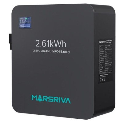 Батарея LiFePo4 Marsriva 12.8V 204Ah 2.61kWh (MR-LFP12-200-WMD)