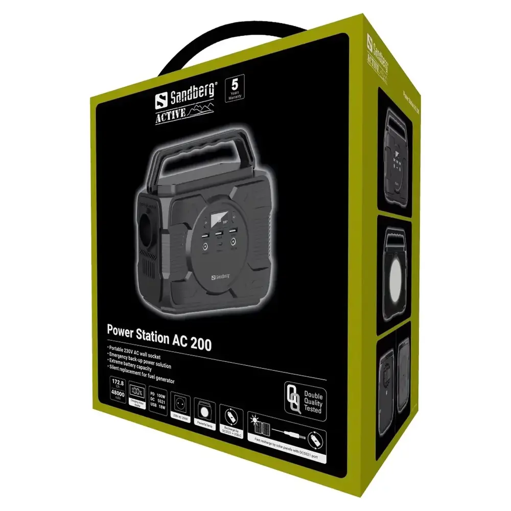 Зарядна станція Sandberg Power Station AC 200 (420-83)
