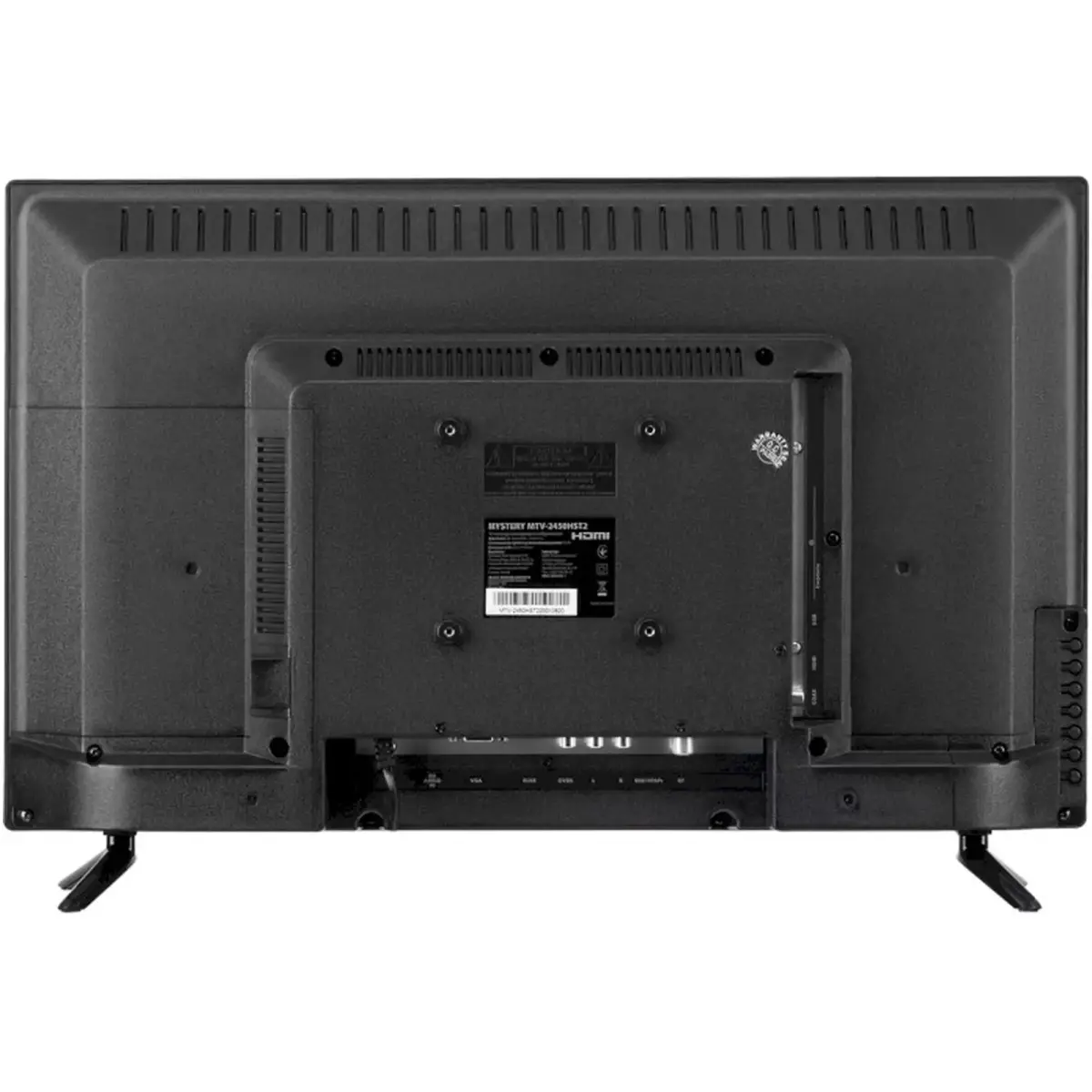 Телевiзор 24 Mystery MTV-2450HST2 HD Ready/T2/Smart TV/Android 11/USB 2.0/Wi-Fi/Black (MTV-2450HST2) (1410519)