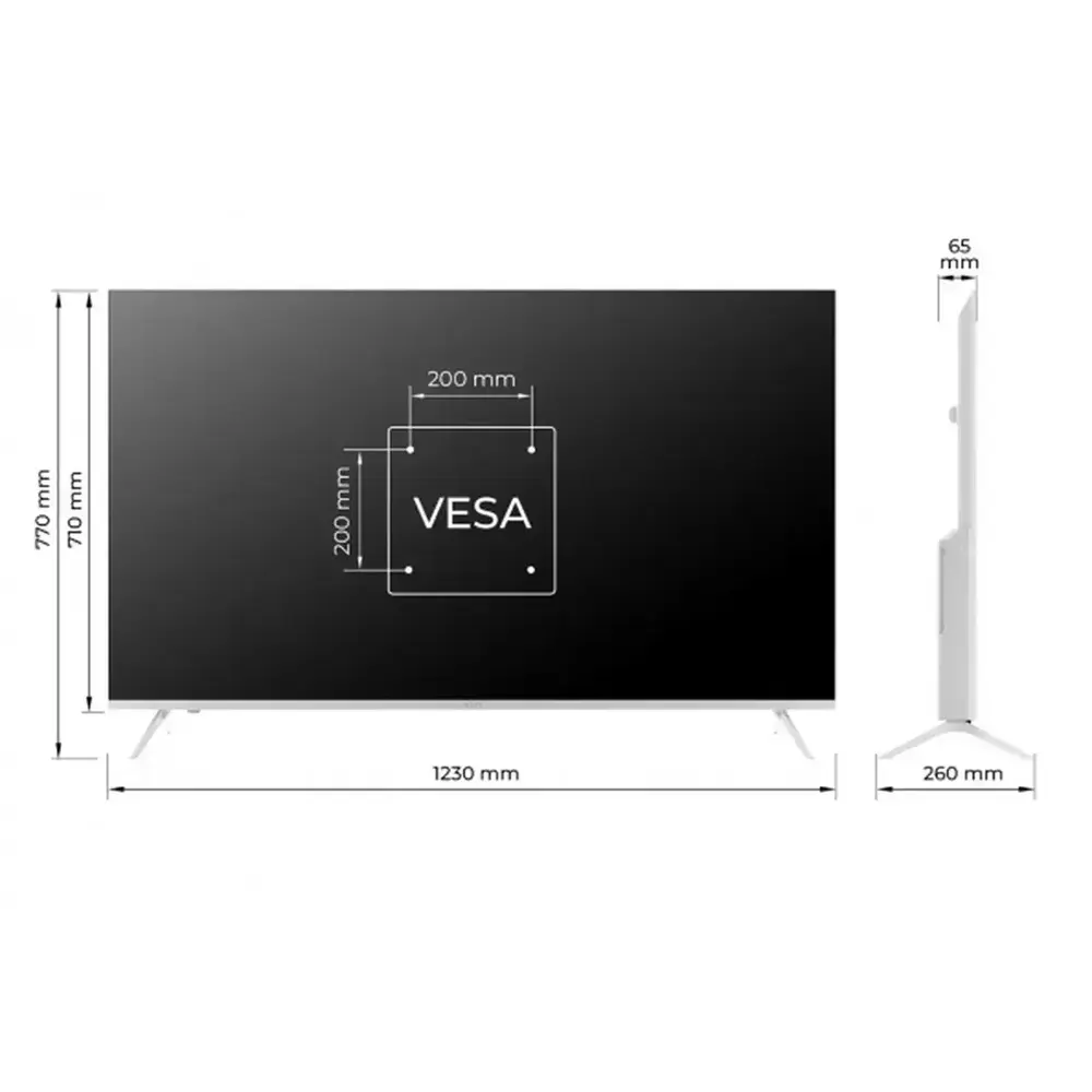 Телевiзор Kivi 55U760QW