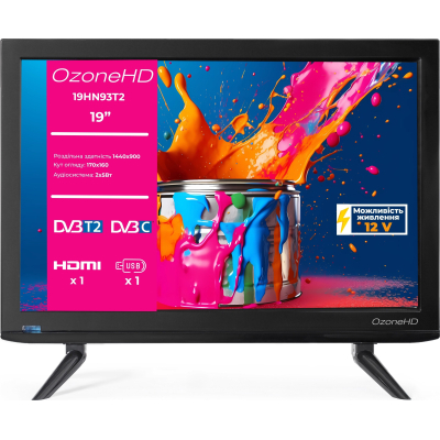 Телевiзор OzoneHD 19HN93T2