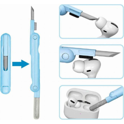 Універсальний чистячий набір Gembird portable cleaning kit, 7-in-1 (CK-LCD-07)