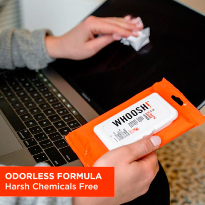 Серветки Whoosh! Screen Shine 20 WIPES 10х7cm + 1microfiber 14х14cm (1FG20WPENFR)