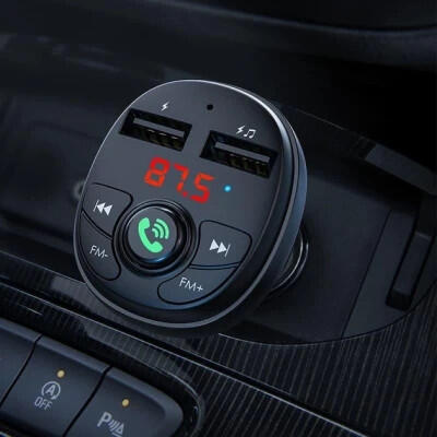 FM модулятор BOROFONE BC26, Black, Box