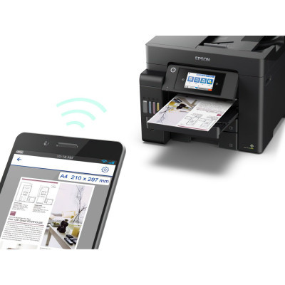 Багатофункціональний пристрій А4 Epson EcoTank L6550 Wi-Fi (C11CJ30404)