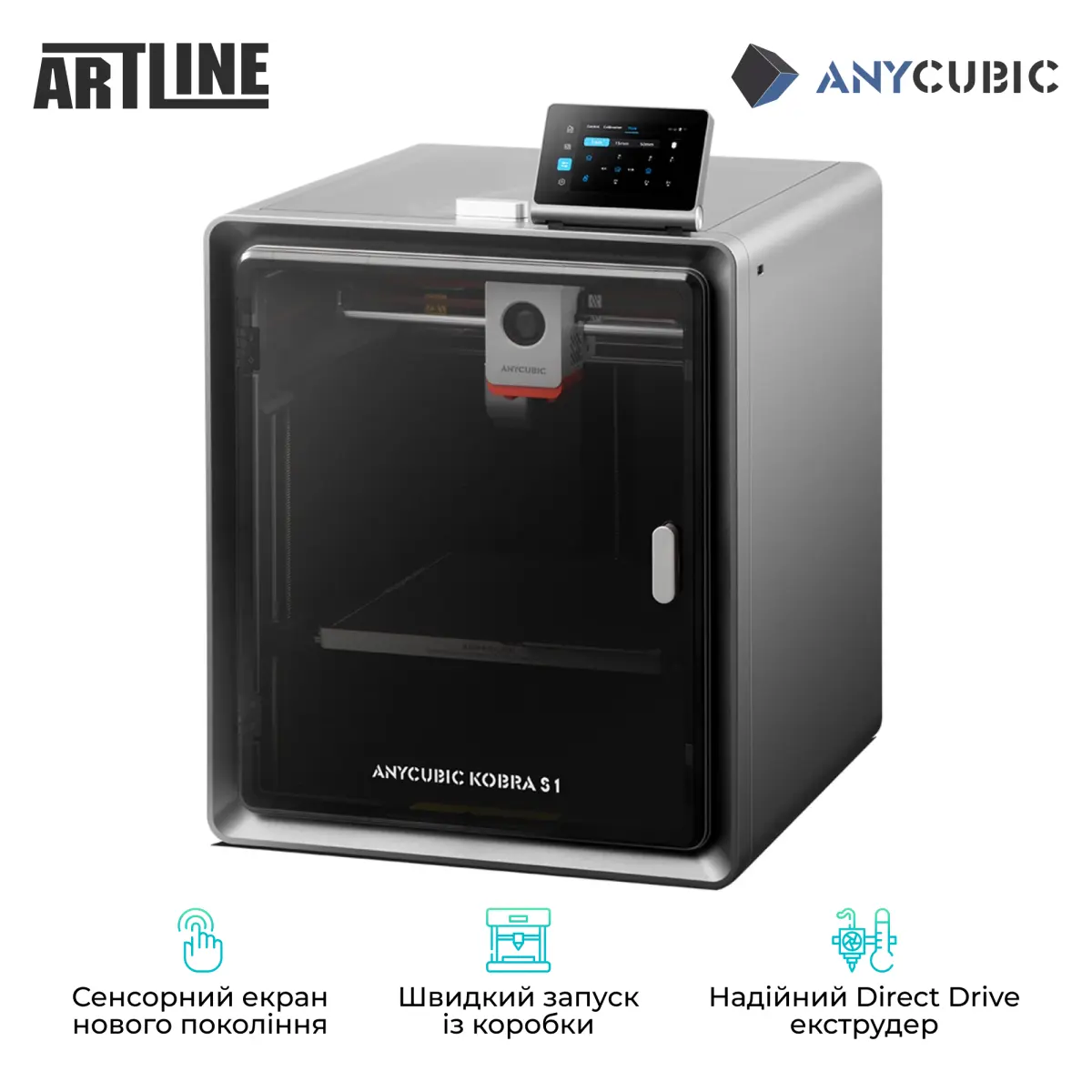3D-принтер Anycubic Kobra S1 (KBS1BK0A-O)