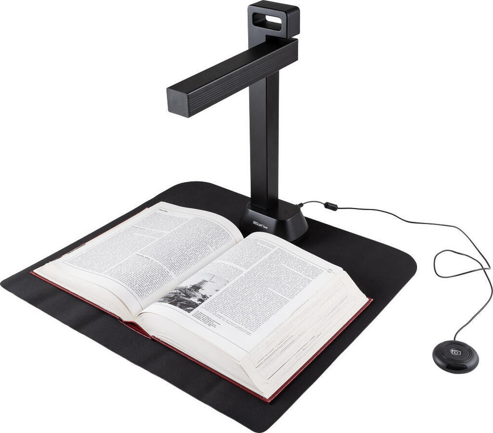 Сканер A3 Canon IRIScan Desk 6 Pro (21MP, 60 стор/хв, MP3, WAV, MIC, USB, книжковий, чорний) (462006) (1516739)