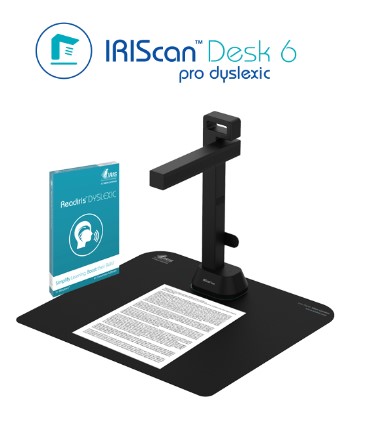 Сканер A3 Canon IRIScan Desk 6 Pro Dyslexic (21MP 60ст/хв MP3 WAV MIC USB Dyslexic книжковий чорний) (462992)