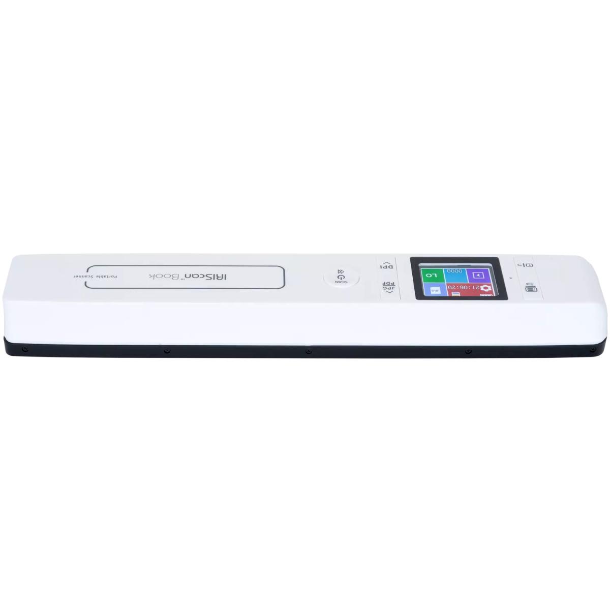 Сканер A4 Canon IRIScan Book 7 (1050dpi, USB, microSD, 15стор/хв, портативний, білий) (464669)