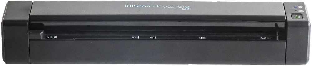 Сканер A4 Canon IRIScan Anywhere 6 WIFI Simplex (1200dpi 15стор/хв USB microSD мобільний чорний) (461855)