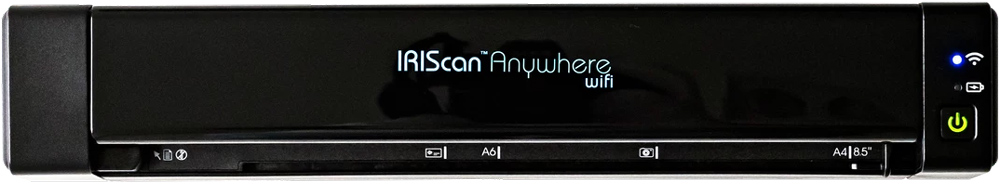 Сканер A4 Canon IRIScan Anywhere 6 WIFI Simplex (1200dpi 15стор/хв USB microSD мобільний чорний) (461855)