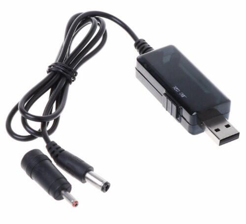 Kабель USB-A 2.0 To DC 9/12V 5.5mm + 3.5x1.35mm Co nnecter, 18W, 0.8M KD-USB-DC9/12 KINGDA (KD-USB-DC9/12) (1803891)