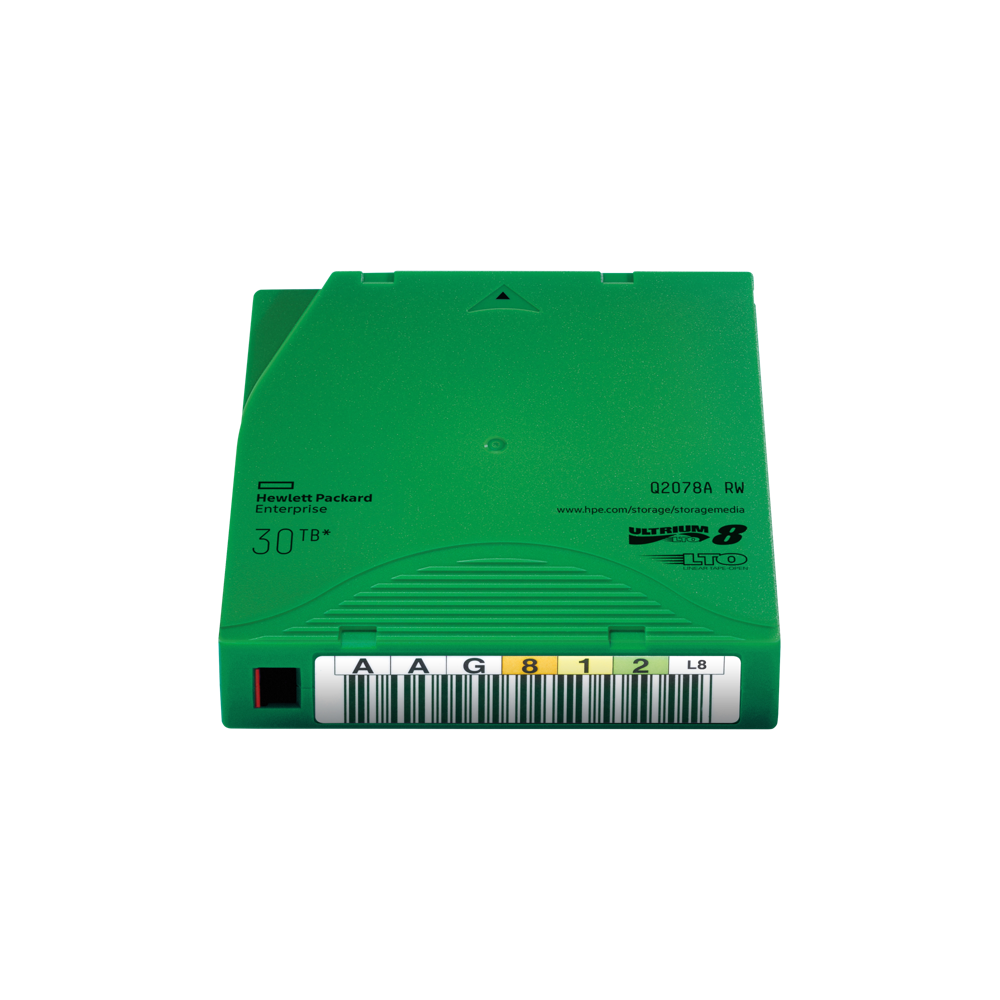 Картридж  HPE LTO-8 30TB RW Data Cartridge Q2078A HPE (Q2078A)