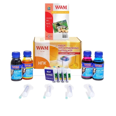 Комплект перезаправних картриджів WWM Epson C79/CX3900/9300F/TX200/419/T40W ELECTRA (RC.T073NU)