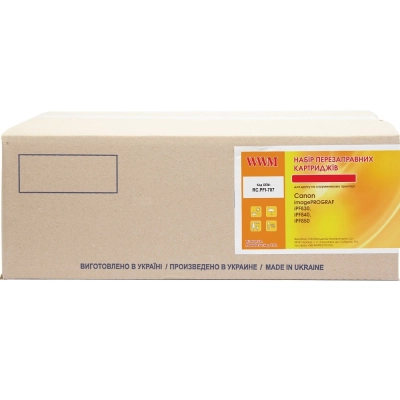 Комплект перезаправних картриджів WWM Canon iPF830 (RC.PFI-707)