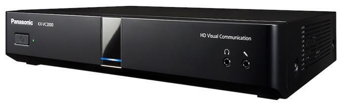 Відеотермінал Panasonic KX-VC2000 2xGE LAN, 1xUSB-A, 6xHDMI, SIP, H.323, 1080p30 (KX-VC2000) (1778945)