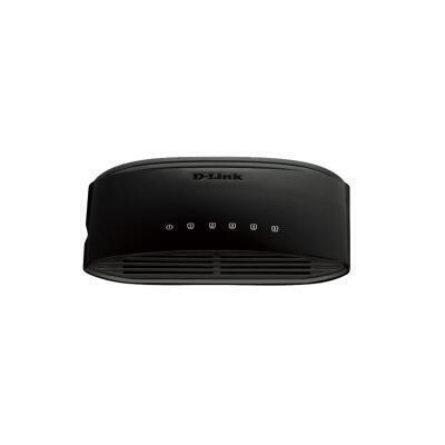 Комутатор D-Link DES-1005D 5xFE, Некерований (DES-1005D)