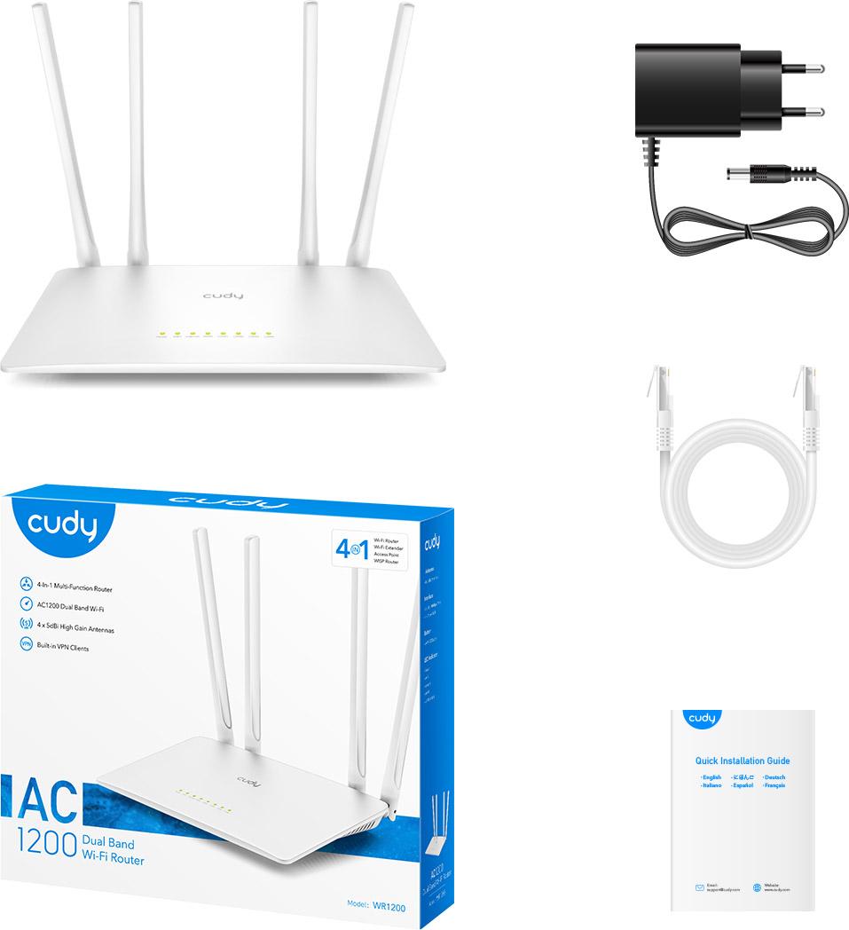 Маршрутизатор Cudy WR1200