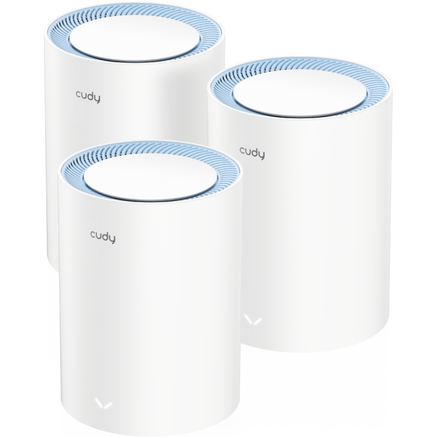 Система WiFi Cudy M1200(3-pack), AC1200 Wi-Fi Mesh Solution (M1200(3-Pack))