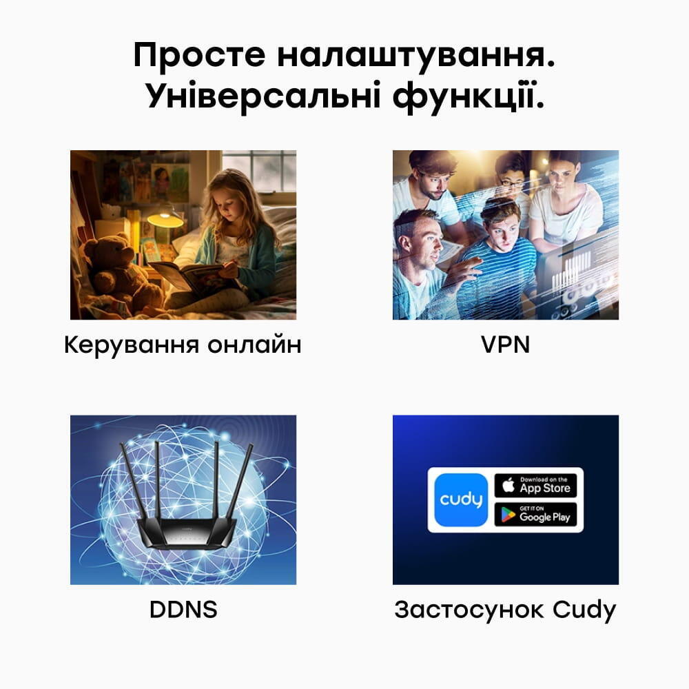 WiFi 5 Mesh 4G LTE-маршрутизатор Cudy LT400 CAT4 (1736737)
