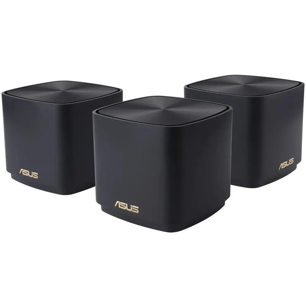 Wi-Fi Mesh-система Asus ZenWiFi XD4 Plus 3pk Black (90IG07M0-MO3C50)