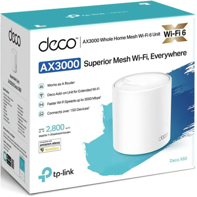 WiFi Mesh система TP-Link Deco X60(1-pack)