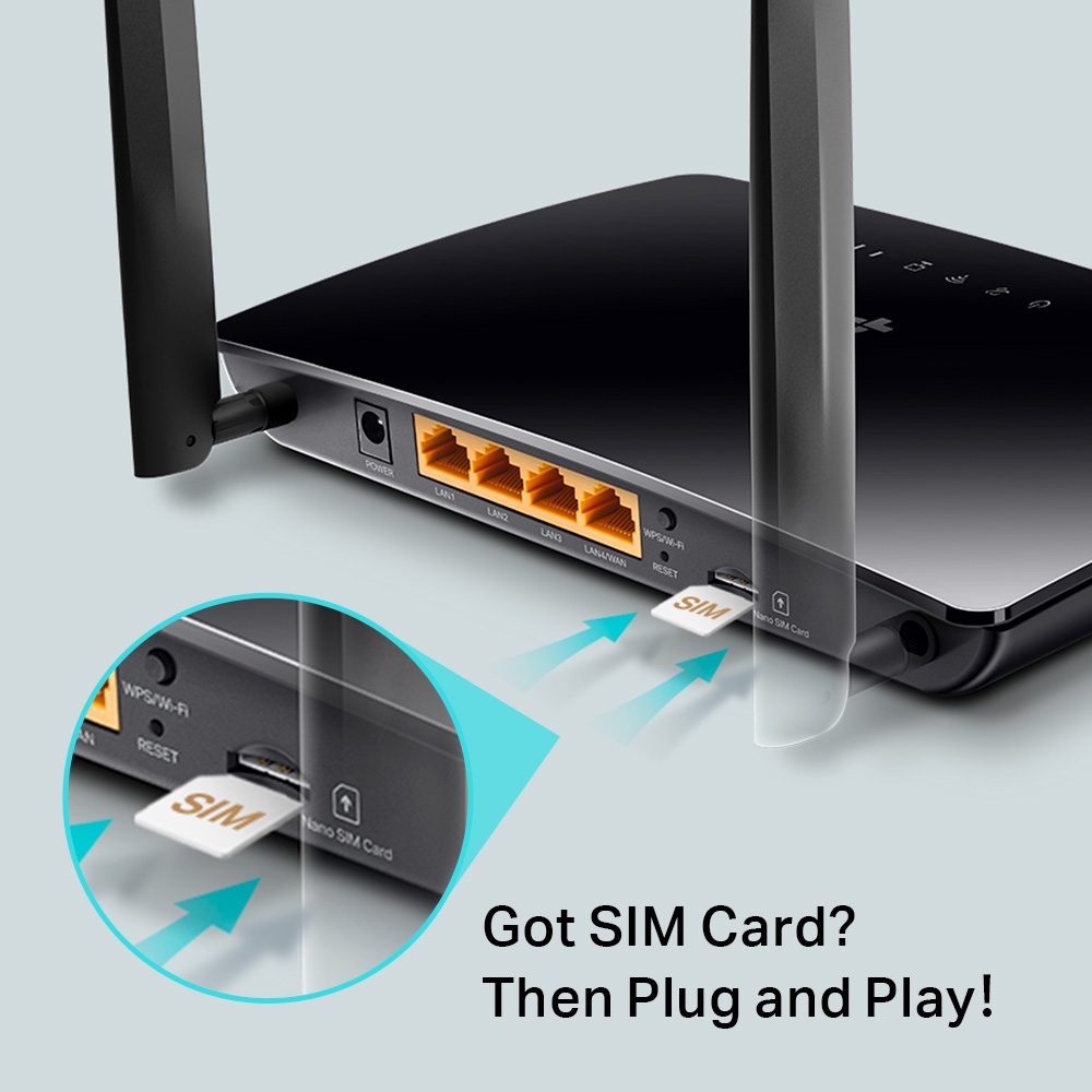 Бездротовий маршрутизатор TP-Link  Archer MR202 TP-LINK (Archer MR202)